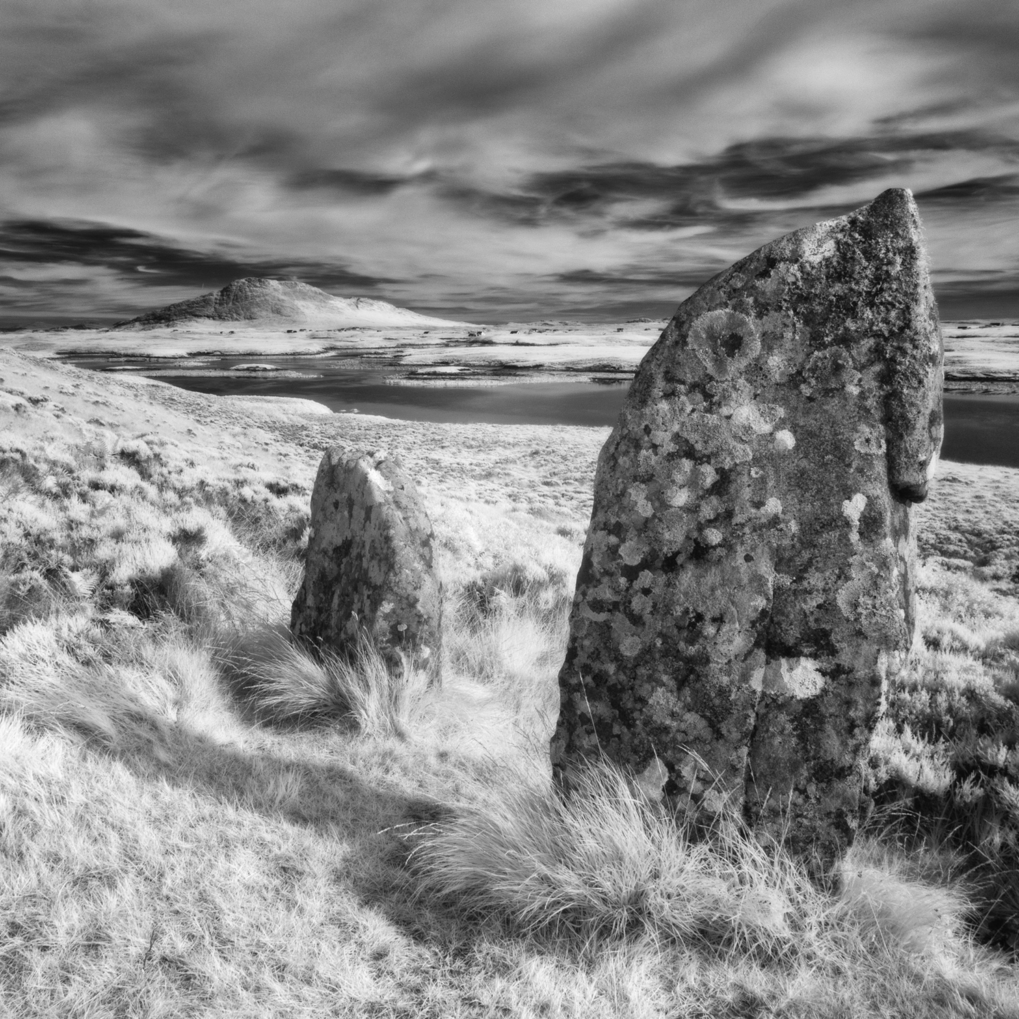 Piobull Fhinn Stone Circle, Isle Of North Uist.